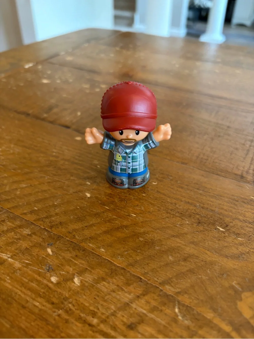 Fisher Price Little People camping dad as is